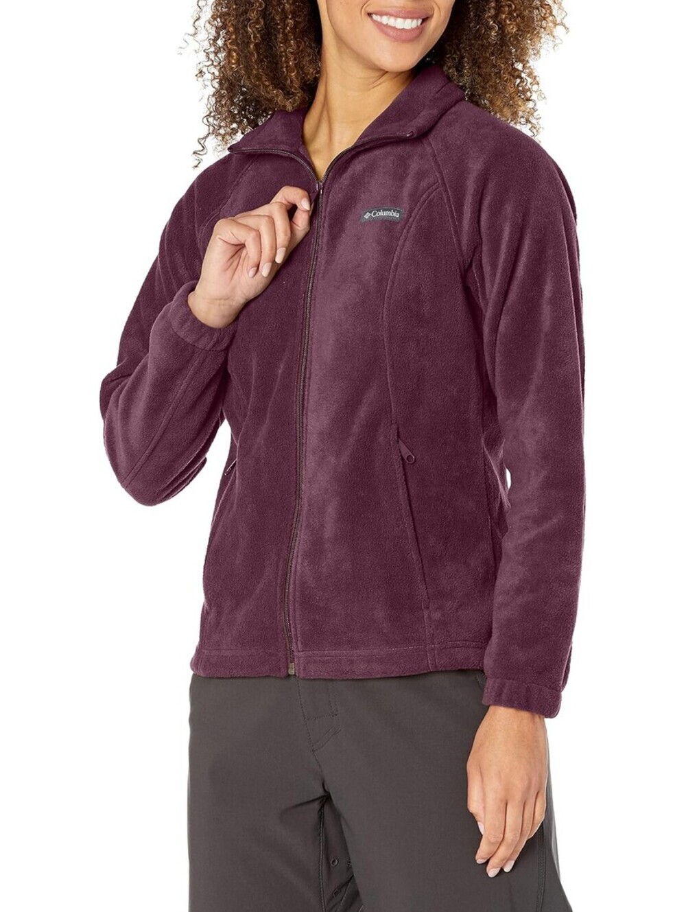 Columbia Petite Benton Springs Fleece Jacket Size S
